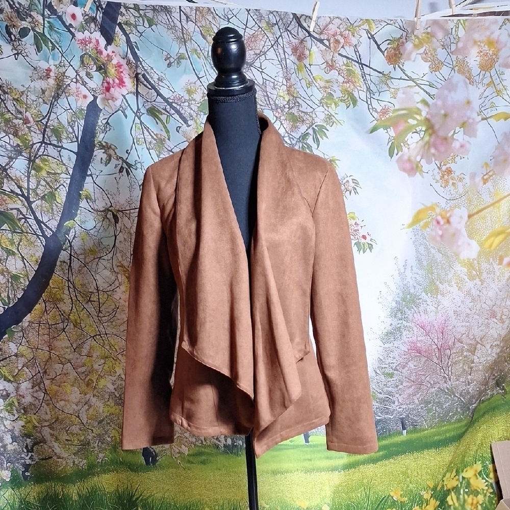 NWT Christina Tan Draped Blazer
